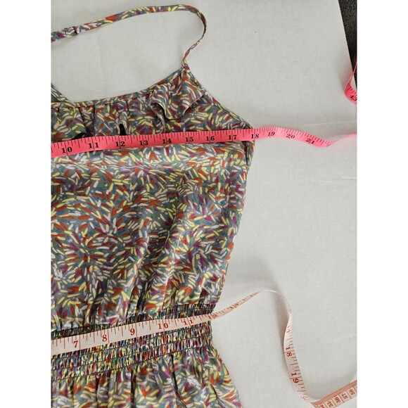 BCBGeneration Mini Sundress Multicolor Brush Strokes Size M - Picture 8 of 8